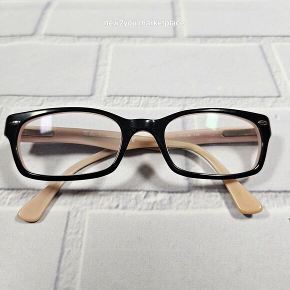 Authentic Ray Ban RB 5150 5024 Black Pink 50mm Glasses Frames RX pre owned - Picture 2 of 16